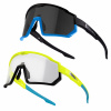 Okuliare Force DRIFT 1x fluo+1x čierne, foto+čer. sklo SADA