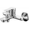 Bruckner BARON nástenná vaňová batéria, rozteč 150mm, chróm (otočný prepínač) 612.010.1