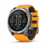 Športové hodinky Garmin Fenix 8 AMOLED Sapphire Titanová šedá