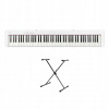 CASIO CDP-S110 WE - DIGITAL PIANO + X STOJAN - PREDAJŇA VARŠAVA (CASIO CDP-S110 WE - DIGITAL PIANO + X STOJAN - PREDAJŇA VARŠAVA)
