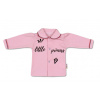 Baby Nellys Bavlnená košieľka Little Princess - růžová, veľ. 62 Baby Nellys