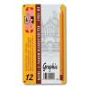 Grafitová ceruzka KOH-I-NOOR 1502/III GRAPHIC 5B-5H súprava