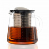 Sklenený hrnček s lúhovačom na čaj Finum Tea Control 0,8L