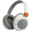 JBL JBL JR460NC Bluetooth Wireless On-Ear Headphones for Kids with Noise Cancellation, White/ Brown EU