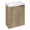 Sapho LATUS X STRIP umývadlová skrinka 39,4x50x22cm, dub alabama LT110-2322
