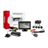 AMiO Asistenty parkovania TFT01 4,3” s kamerou CAM-308 LED, 4 senzorové GOLD 18mm