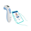 CHICCO Teplomer digitálny infračervený Thermo Family Bluetooth 12x6x17 modrá