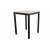 Doppler EXPERT WOOD antracit - záhradný gastro barový hliníkový stôl 90 x 90 x 110cm