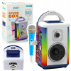 HUDOBNÝ SOUND BOX S MIKROFÓNOM A LED SVETLAMI