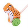 Bigjigs Toys Dřevěný jezdík Tygr