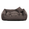 COMFY obdĺžnikový pelech pre psa, hnedý - 110 cm x 90 cm
