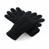 Rukavice zimné Beechfield Classic Thinsulate - čierne, S/M