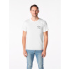 CityZen - SVATÝ Pánske tričko AGEN biele Tryska L