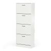 Autronic, Botník, 60cm, MDF, biely, ABO-G1018 WT