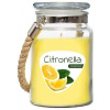 Sviečka Citronella, repelentná, v skle, 140 g, 85x105 mm