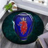 Kúpelňová predložka - Alfombill Redonda 3D SC Round Floor Mat (Kúpelňová predložka - Alfombill Redonda 3D SC Round Floor Mat)
