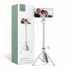 Držiak na selfie tyč Tech-protect biely + balenie produktu Tech-Protect (STABILNÝ UNIVERZÁLNY STATÍV NA SELFIE TYP BLUETOOTH STATÍV S DIAĽKOVÝM OVLÁDANÍM)