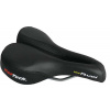 MAXBIKE sedlo Velo-4038 dámské gelové s dírou černé