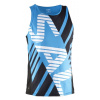 SALMING Run Team Race Singlet Black/Cyan Velikosti oblečení: XS