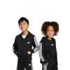Detská mikina adidas čierna farba, s kapucňou, s nášivkou, JM0894 122
