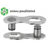 spojka řetězu KMC 11R EPT tm. stříbrná baleno po 5 ks, cena za balení