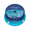 VERBATIM CD-R(25-Pack)Spindle/Crystal/DLP/52x/700MB 43352