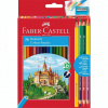 FAREBNÉ CERUZKY - FABER CASFAREBNÉ CERUZKY - FABER CASTELL - HEXAGONAL | 36 KS + 3 BICOLOR + 1 GRAFITOVÁ + STRÚHADLOTELL HEXAGONAL - SADA 36 KS + 3 BICOLOR + 1 GRAFITOVÁ + STRÚHADLO