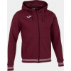 Joma Pánska mikina CAMPUS III HOODIE JACKET BURGUNDY Veľkosť: 4XS