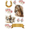 CUKROVÁ TLAČ jedlý obrázok na tortu Cukrová hmota MUSTANG KONE KÔŇ HORSE #9