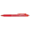 Roller, 0,25 mm, odstrániteľné písmo, PILOT Frixion Clicker 05, červená