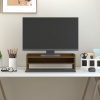 vidaXL Stojan na monitor medovo-hnedý 50x24x16 cm masívna borovica - Hnedá - 113277-192038