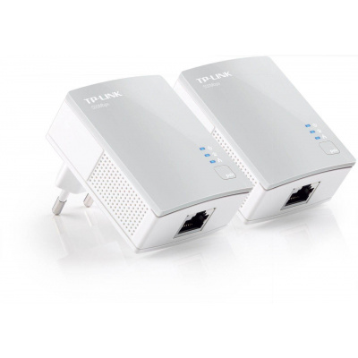 Powerline TP-Link TL-PA4010 Starter Kit, prenosová rýchlosť 600 Mb/s, 1 x LAN, dosah 300 m (TL-PA4010KIT)