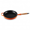 Le Creuset Panvica na vyprážanie SIGNATURE 28 cm, FLAME, liatina