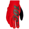 rukavice BRISKER, 100% - USA (červená , vel. S) M172-0092-S