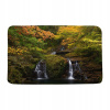 Kúpelňová predložka - Vzor 05 Zelený lesný vodopád dekorácie podložka na kúpanie (Kúpelňová predložka - Vzor 05 Zelený lesný vodopád dekorácie podložka na kúpanie)