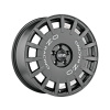 Oz Rally Racing DG 8.5x19 5x114.3 ET45 DARK GRAPHITE SILVER LETTERING