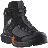 Salomon Dámske turistické topánky X ULTRA ALPINE MID GTX W nine iron/black/red orange purple/black