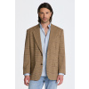 SAKO GANT GLEN CHECK BLAZER DARK KHAKI