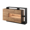 Dizajnová komoda Alva Farba: Dub craft zlatý + antracit