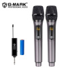 Fotověci Set UHF Duální Digitální Ruční Bezdrátový Karaoke Set Mikrofon