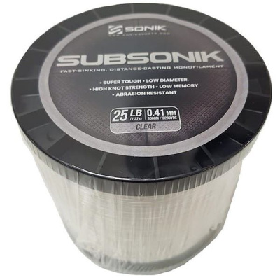 Sonik Subsonik Clear 0,31 mm 15 lb 3000 m