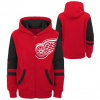 Fanatics Dětská Mikina Detroit Red Wings Faceoff Full Zip Hoodie