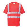 PORTWEST HI-VIS S478 / Reflexné funkčné tričko - HV červená M