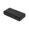 Kruger&Matz KM0907 Powerbank 30 000 mAh, USB-C, micro USB, Lightning, 2x USB-A, čierna