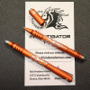 Rick Hinderer Investigator Pen Flames Aluminium Matte Orange