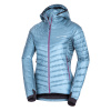 Northfinder Dámska outdoorová ľahká zateplená bunda CORI tyrkis XL BU-6331OR
