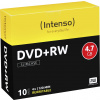 Intenso 4211632 DVD plus RW 4.7 GB 10 ks Slimcase přepisovatelné