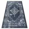 Eoshop Koberec ANTIKA 117 tek, moderní ornament, omyvatelný - šedá / grafit (Velikost: 120x170 cm)