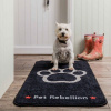 PET REBELLION Behúň XL Black 57x110cm