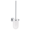 Grohe Quick Fix Start WC kefa nástenná s držiakom sklo chróm 41185000
